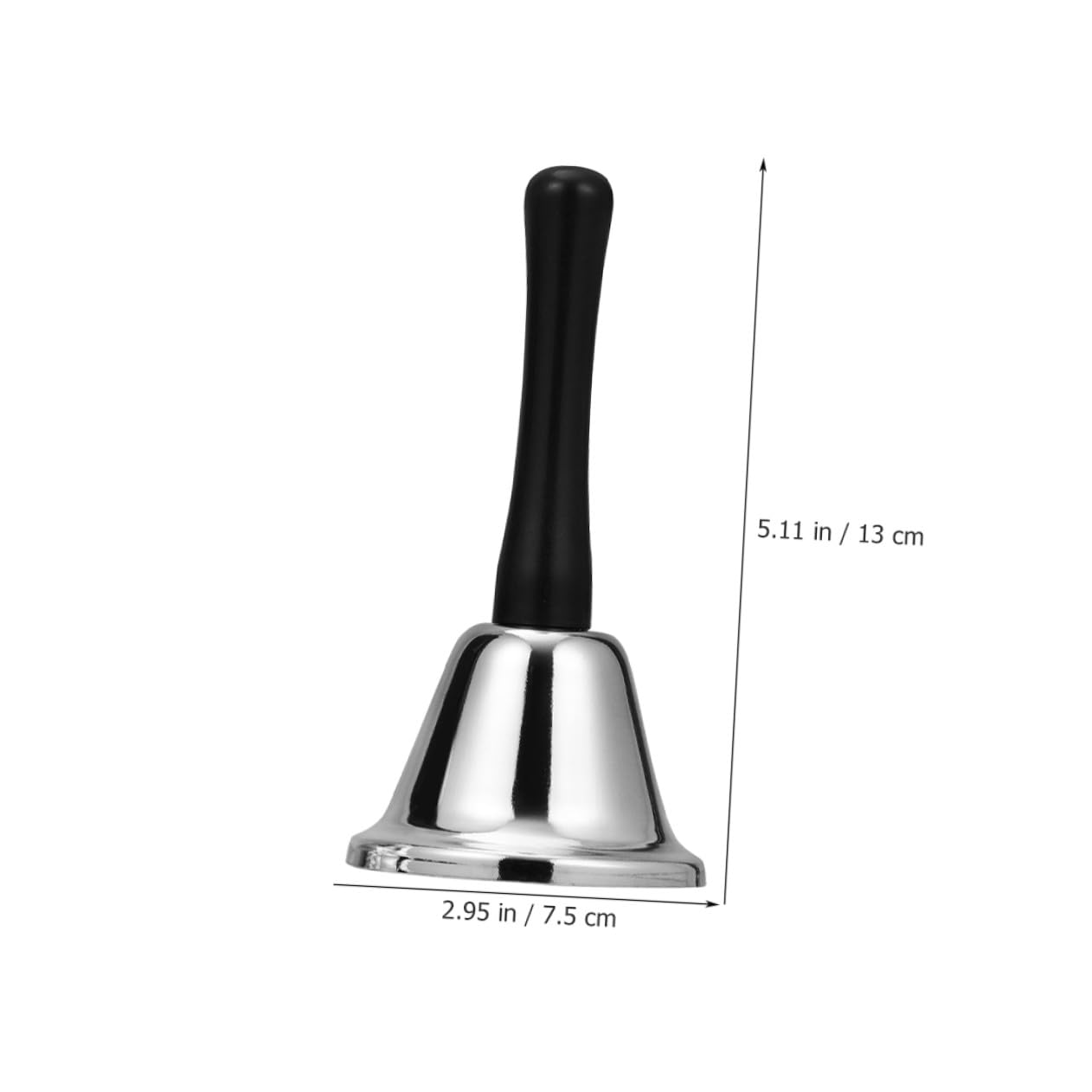 TOYANDONA 6pezzi Campane in Metallo Portatili Campanelli Natalizi Decorativi Campanelle da Tavolo per Feste e Occasioni Speciali