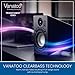 Vanatoo Transparent Zero Powered Speakers - Bluetooth Speakers - Speakers AUX, USB, Optical, Analog - Computer Speakers - TV Speakers - Gaming Speakers - Black, Set of 2
