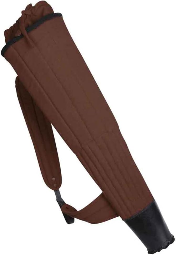 Medieval Vintage Back Quiver Adjustable Arrow Holster with