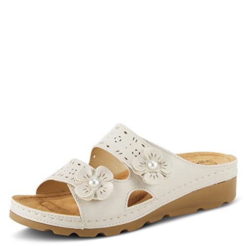 Women's  Slingback Sandal Beige EU 36 / US 5.5-6 - Flexus PAMOLA