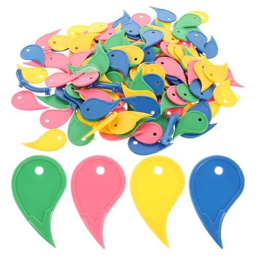 Outanaya 500pcs Plastic Box Opener and Envelope Opening Tools Set, Portable Multifunction Manual Letter Opener for Office and Home Packing Use, Random Color