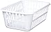 STERILITE Medium Plastic Basket, White, Pack of 2