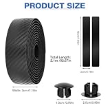 flintronic Cycling 2 taśmy na kierownicę rowerową, do rowerów wyścigowych, rowerów górskich, antypoślizgowa i amortyzująca wstrząsy, 210 x 3 cm