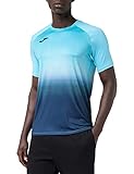 Tipo de deporte: Fútbol Joma Elite VII Camiseta Running Manga Corta, Hombre, Turquesa flúor Marino, M