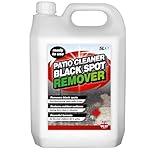 5 Litre Black Spot Remover & Eliminator Ideal For Patio, Block Paving, Stone, Path & Driveways Powers Through Stubborn Dirt & Grime (5 Litres)