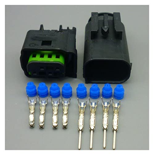 Demasiado 1-967640-1 8E0 971 934 968399-1 Car LPG Converter Automotive Wire Connector Auto Sealed Plug Compatible With VW Compatible With AUDI Compatible With BMW (Color : 1sets female male)