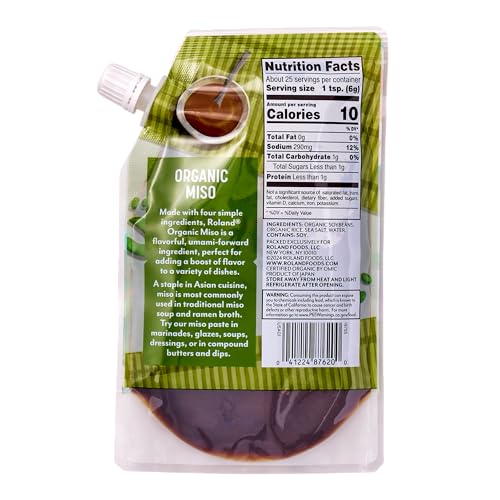 Roland Foods Organic Miso Paste, Specialty Imported Food, 5.29 Ounce Pouch, Pack of 1 - Thumbnail 2