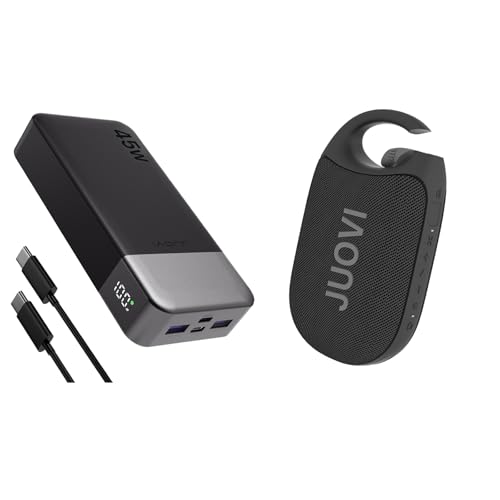 Power Bank Portátil JUOVI 20000mAh 45W con Altavoz Bluetooth