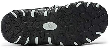 DREAM PAIRS Kids Girls Boys Sandals,Black/Grey,1 Little Kid — view 6