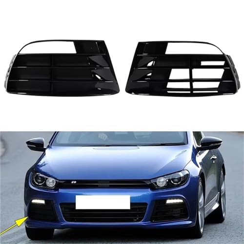 Calandre inférieure auto et couvercle de phare antibrouillard Scirocco R