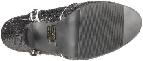 Ellie Shoes womens 453-lacey pumps shoes, Black Glitter, 8 US | Image 3