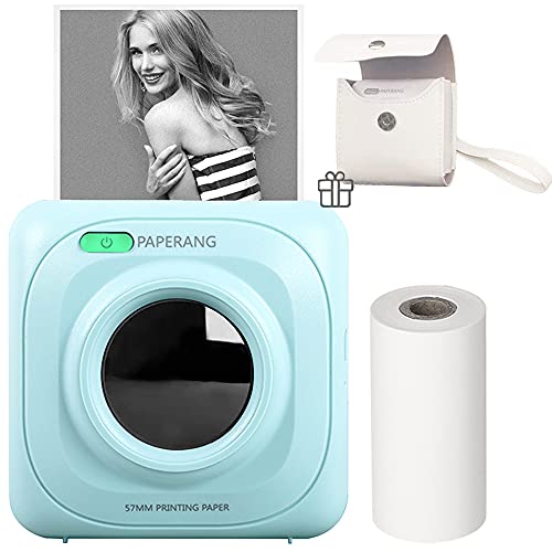 PAPERANG P1 Official Mini Wireless Mobile Phone Printer, Portable Bluetooth Printer, Pocket Printer, Receipt Thermal Printer for Home Office Students Scrapbook