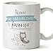 MUGFFINS Taza San Valentín (Te quiero) - Eres mi casualidad favorita búhos - Aniversario para Novios, Enamorados, Pareja.