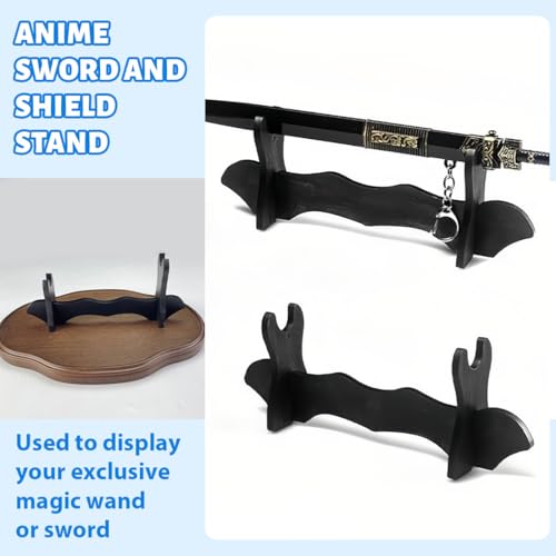 DIFLAX Zauberstab Halterung, 21.5x7cm Zauberstabhalter, Zauberstab Ständer, Display Ständer, Zauberstab Aufbewahrung, Zauberstab Display, Für Wohnzimmer Schlafzimmer Büro Dekoration Hexen