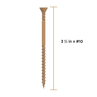 CAMO 3-1/2 X #10 - COUNTERSINKING Deck Screw 30 Count