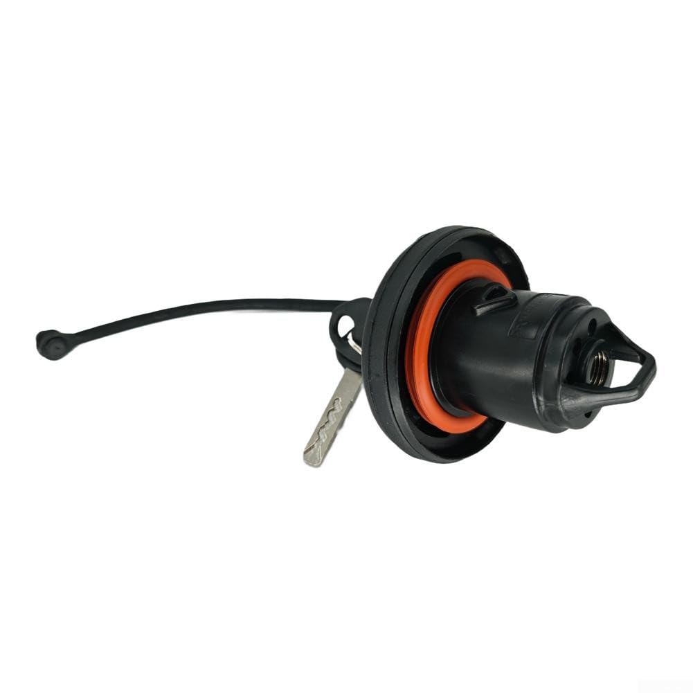 Tappo serbatoio bloccabile con 2 chiavi, ricambio per tappo carburante per auto Fiat 500, Grande, Punto e Evo OEM 71802520