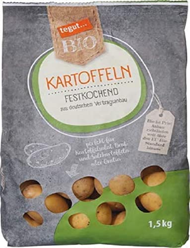 tegut... Bio Speisekartoffeln festkochend, 1,5 kg