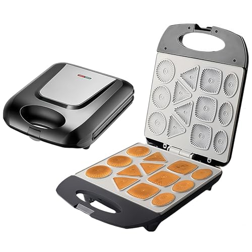 Mini Machine à Tartes - Plaque de Cuisson Électrique pour Quiches & Appareil Polyvalent de Petit-Déjeuner Antiadhésif - Appareil de Cuisine Compact