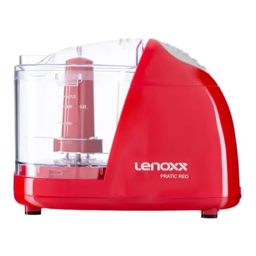 Mini Processador Pratic Red, PMP435, 127v, Lenoxx