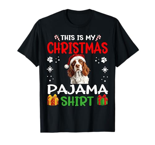 Camisón de perro Springer Spaniel galés This is my Camiseta