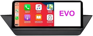 Car Stereo with Wireless Apple CarPlay & Android Auto, EVO-System,10.25 Inch Touch Screen Radio with Mirror Link, GPS, Voice Control, Bluetooth, fit for BMW X1 E84 xDrive28i Flex xDrive25i xDrive25d