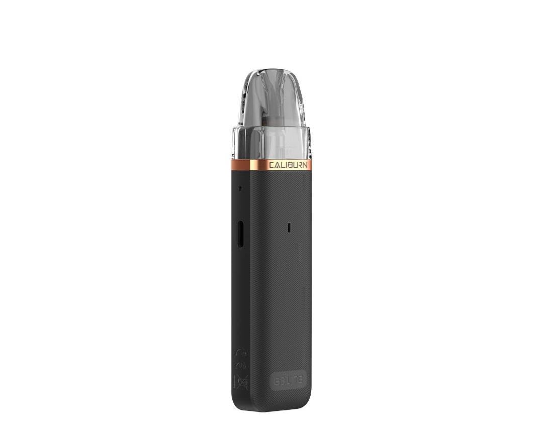 Caliburn G3 Lite POD 2mL Kit (Space Black) Compact and Reliable Vape Device Built in 1200 mAh Battery Last Longer Easy-to-Use Refillable Pods Uwell Vape POD E Cigarettes Kit No Nicotine