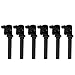 AURELIO TECH Set of 6 Ignition Coil on Plug Coils Pack for Mazda 6 MPV Ford Taurus UF406 DG513