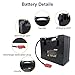 CBJJ 24V 12AH Electric Wheelchair Battery - Lithium Foldable Wheelchair 12000mAh High Capacity 22 Miles Long Travel Rang High Performance Powerful Use - Includes Charger and Anderson Plug