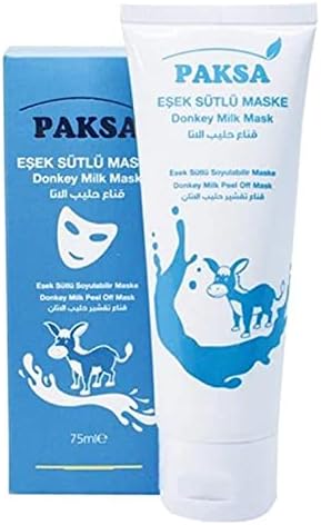 Donkey Milk Peel off Mask | Skin Care Treatment | Cleopatra’s Beauty Secret | Repairs and Rejuvenates | Suitable for All Skin Types | Quantity 2.5 oz