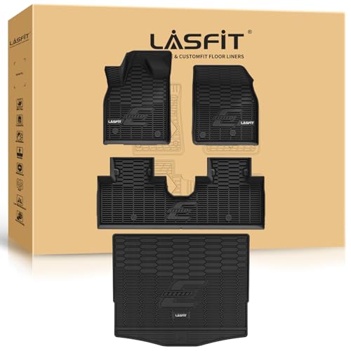 Image of LASFIT Floor Mats for Ford Mustang Mach-E 2026 2025 2024 2023 2022 2021