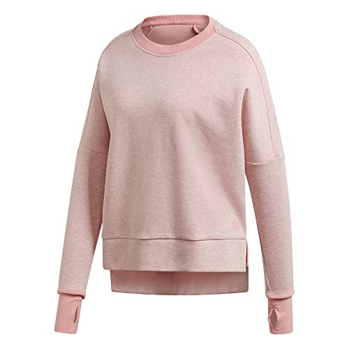 Adidas W Ver Crew Sweat-Shirt pour Femme S Rose (Glpnme)