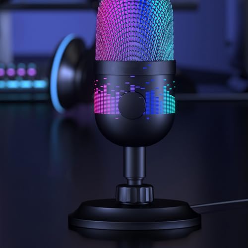 Micrófono USB para juegos con vivo para mejorar la voz en directos de PC 7