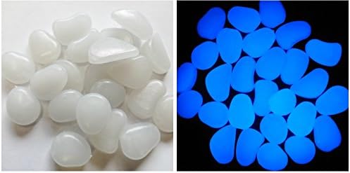 CORE Glow in the dark stones, approx. 550 pebbles, glow up to 12hrs, every night, GUARANTEED!!!