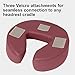 Master Massage Music Master Crescent Round High Fidelity Sound Face Cradle Cushion- Bluetooth Massage Pillow-Music Headrest Cushion Pad Musical Neck Support