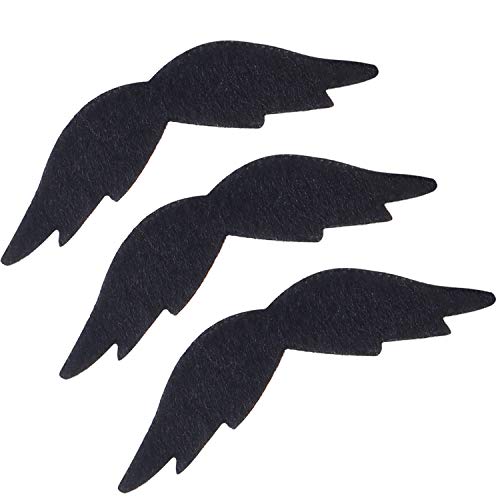 Hestya 48 Stücke Gefälschte Schnurrbärte, Selbstklebende Neuheit Schnurrbart Fiesta Party Supplies für Maskerade Party (8