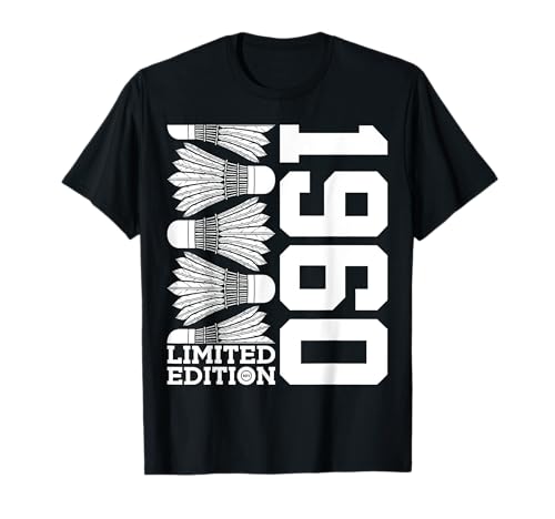 EDICIÓN LIMITADA 1960 BADMINTON 65º CUMPLEO Camiseta