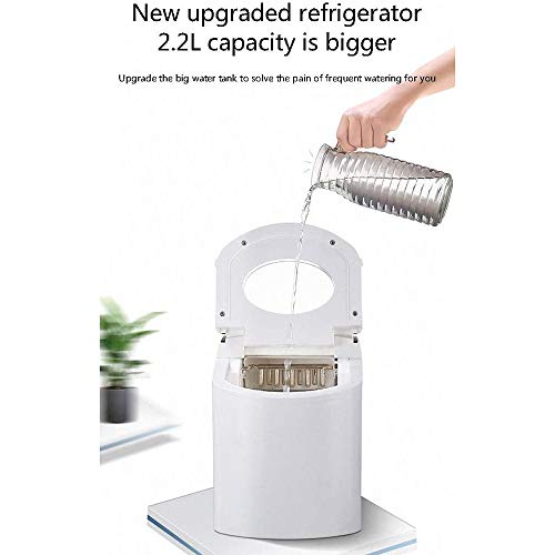 Tragbare, kompakte Eismaschine, Arbeitsplatte, Produzieren Sie 25 kg, gewerblicher Kleiner Tee, Shop-Handbuch, Bartisch… – Bild 4