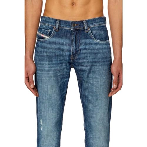 Image of Diesel Mens 2019 D-strukt | Medium waist slim fit with stretch denim comfort