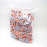 WALLER PAA EarPlugs 200 Pair Orange Soft Foam Value Individually Wrapped NRR 32DB