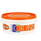 Twin Air Oiling Tub (3 Liter) - Durable, Resealable Orange Tub for Submerging and Evenly Oiling Powersports Air Filters, Reduces Waste and Mess, Ideal for Dirt Bikes, ATVs, and Motocross Maintenance
