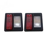 NVCPHGEDEK Luces Traseras Lámpara Luz Trasera Para Bobcat Para Minicargadora Para Cargadora 553 751 753 763 773 864 873 963 A300 A770 A880 S130 S300 S550 Conjunto 2 Piezas 6670284 Lámpara trasera