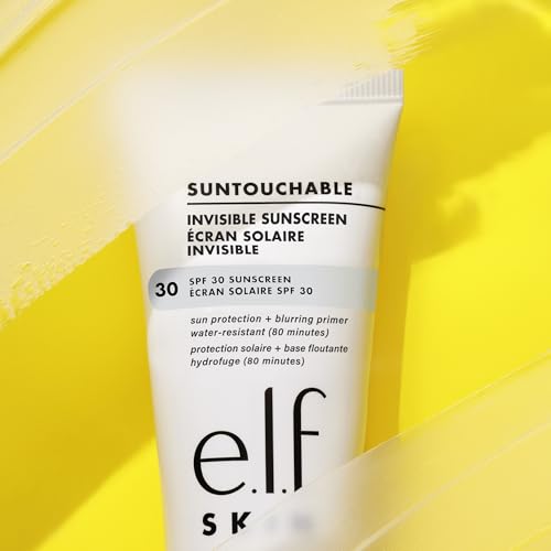 Image of e.l.f. SKIN Suntouchable Invisible SPF 35, Lightweight, Gel-based Sunscreen For A Smooth Complexion, Doubles As A Makeup Primer, Vegan & Cruelty-Free, Packaging May Vary (Pack of 2)