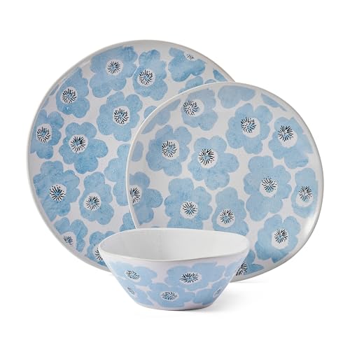 Pfaltzgraff 5317783 Radiant Floral Bloom 12 Piece Plate Bowl Dinnerware Set thumb #1