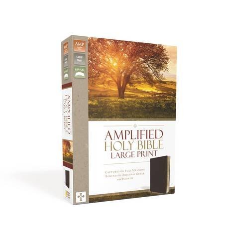 Amplified Large Print Lay-Flat Bible