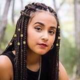 JOLCEEY 245pcs Hair Jewellery for Braids, Gold Hair Accessories Beads Cuffs Charms Rings for Girl Women Men Braids Decoration Party Music Festival - Image 7