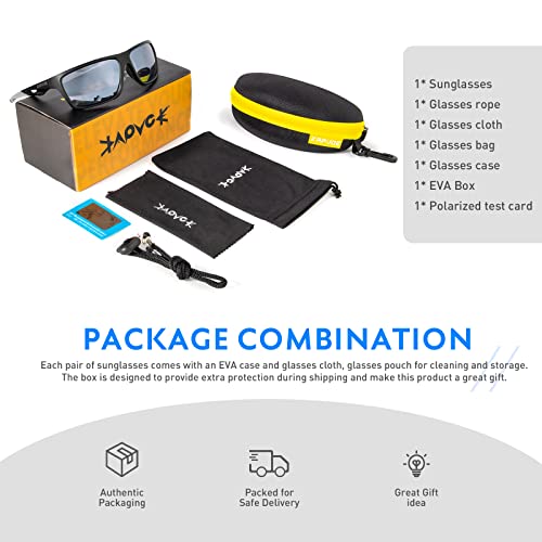 Kapvoe Polarized Sports Sunglasses Cycling Glasses For Men Women Running Baseball Fishing Golf Driving Hiking #TOP6