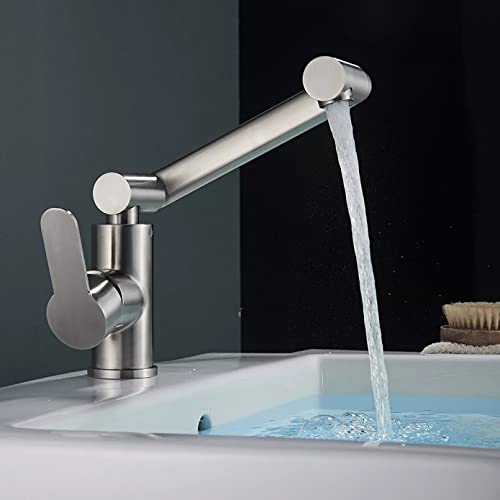 Robinet de salle d'eau à tête rotative pour simplifier votre routine