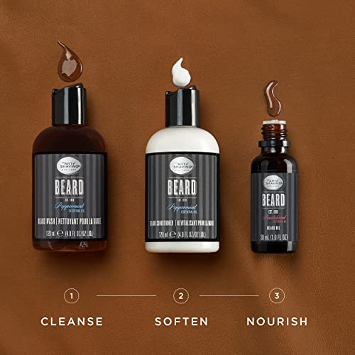 The Art of Shaving Beard Prep Kit - 4oz Peppermint Beard Wash & Conditioner, 1oz Sandalwood Beard Oil - Thumbnail 2