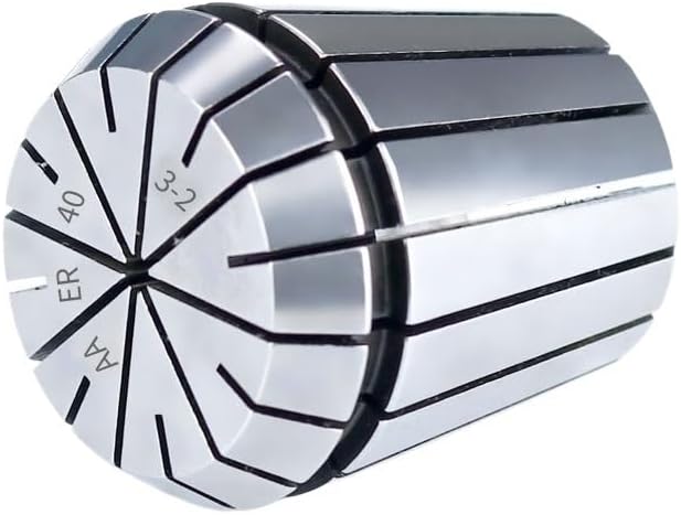 High Precision ER40 Spring Collet Chuck Holder for CNC Drilling and Milling - 3mm to 32mm Compatible(6mm)