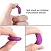 Aooba 6PCS Lip Scrub Brush, Double-Sided Soft Silicone Exfoliating Lips Brushes Tool for Smoother Skin and Lip Exfoliator Treatment